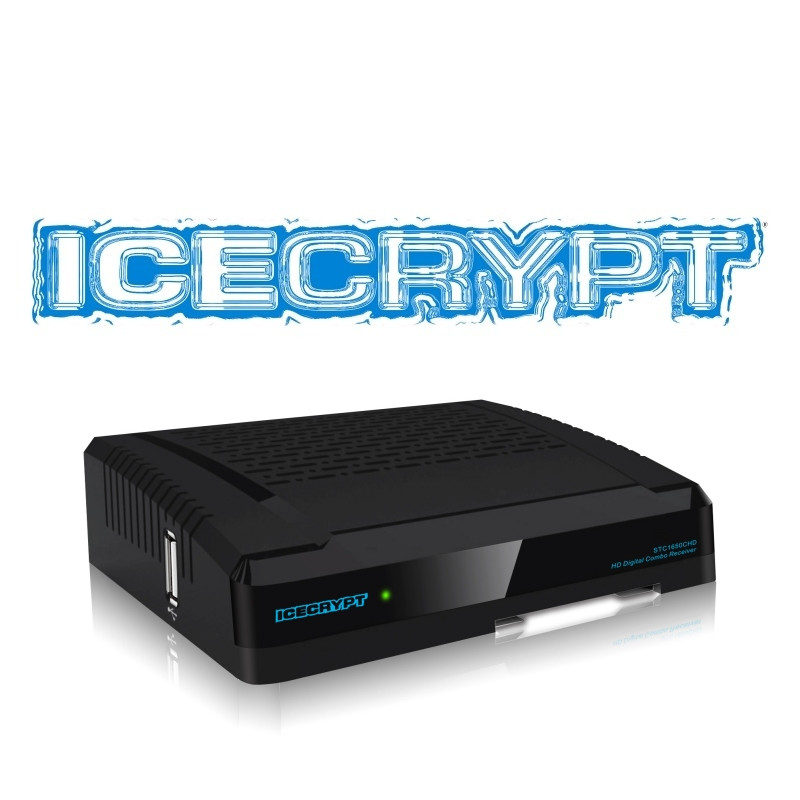 Icecrypt STC1650CHD Combo Mini HD Satellite Terrestrial PVR Ready