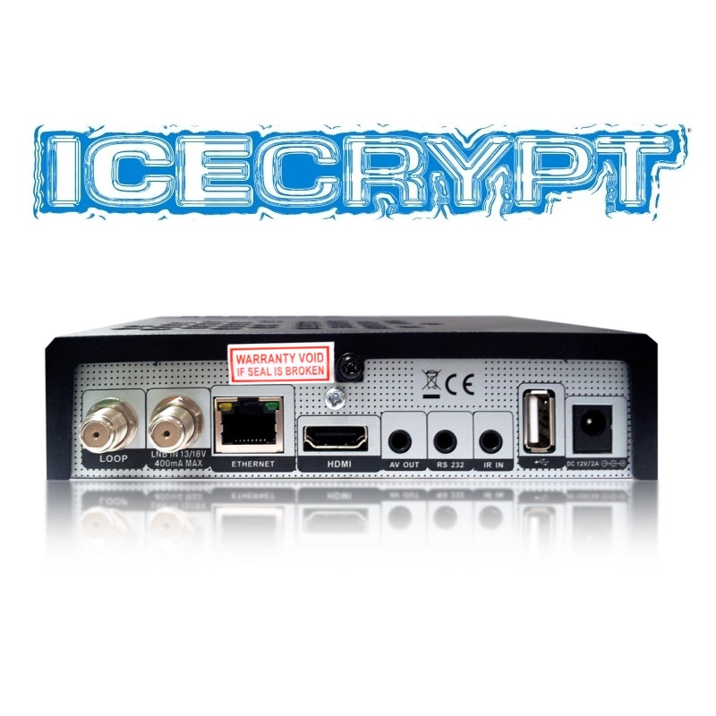 Icecrypt S1700CHD Dual Boot HD Digital Satellite Receiver PVR Ready