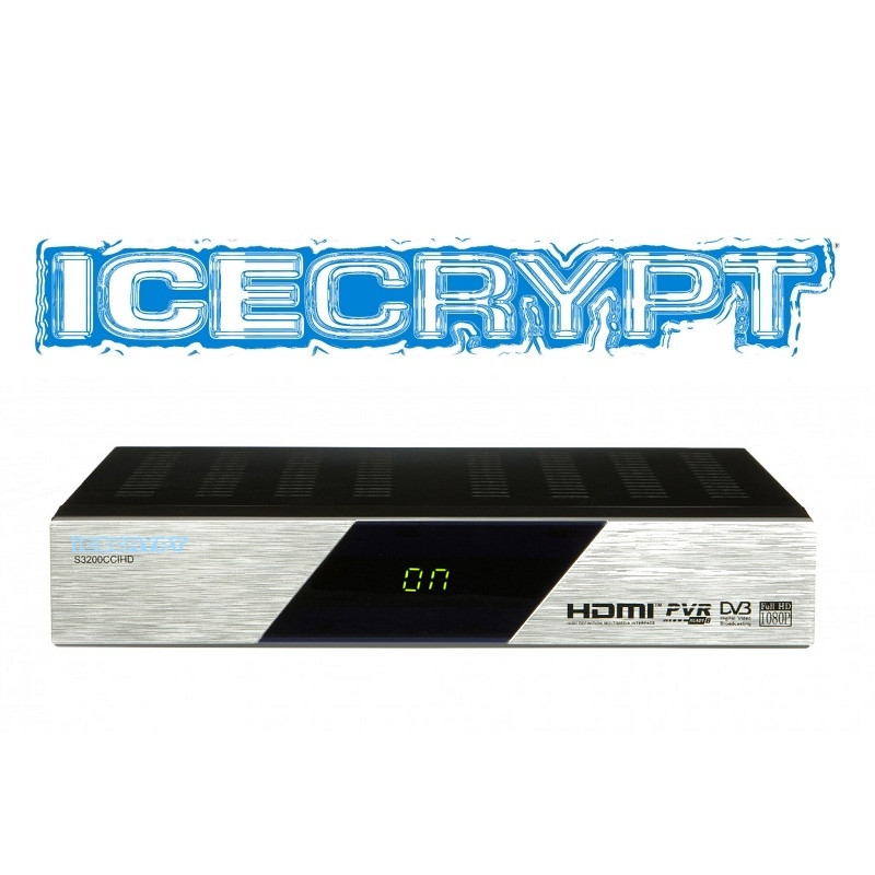 Icecrypt S3200CCIHD Digital Satellite Receiver Multicrypt PVR Ready