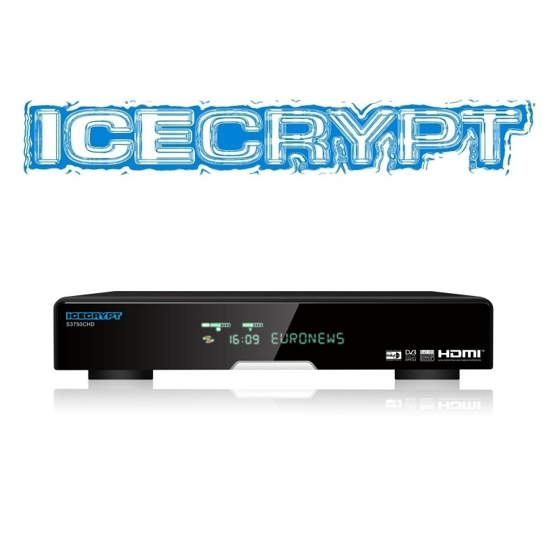 Icecrypt S3750CHD Twin Tuner HD Satellite + Terrestrial HD