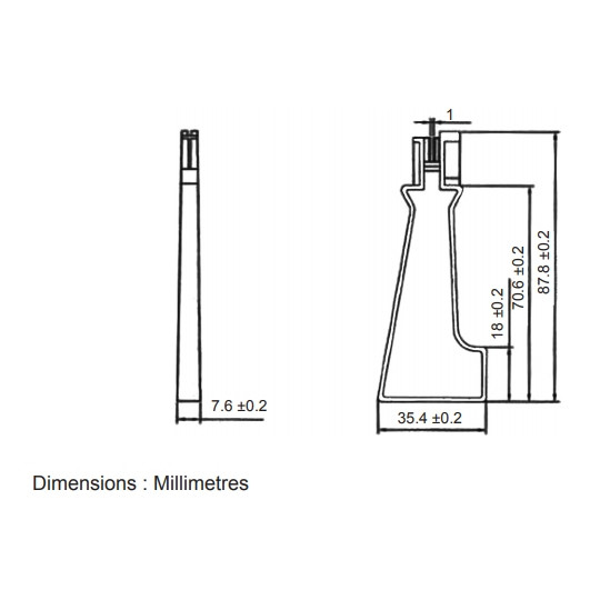 IDC Network and Telephone Cable Insertion Tool for IDC Sockets