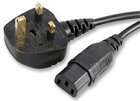 IEC PC Mains Lead 1.8M 5A