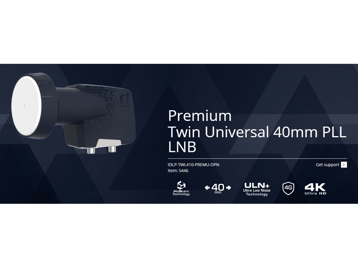 Inverto Premium Twin Output LNB