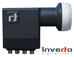 Inverto Silver Tech 0.2dB Quad Output LNB