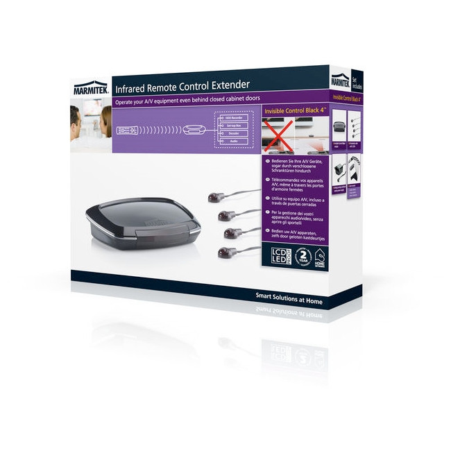 Marmitek Invisible Control 4 Black IR Remote Extender