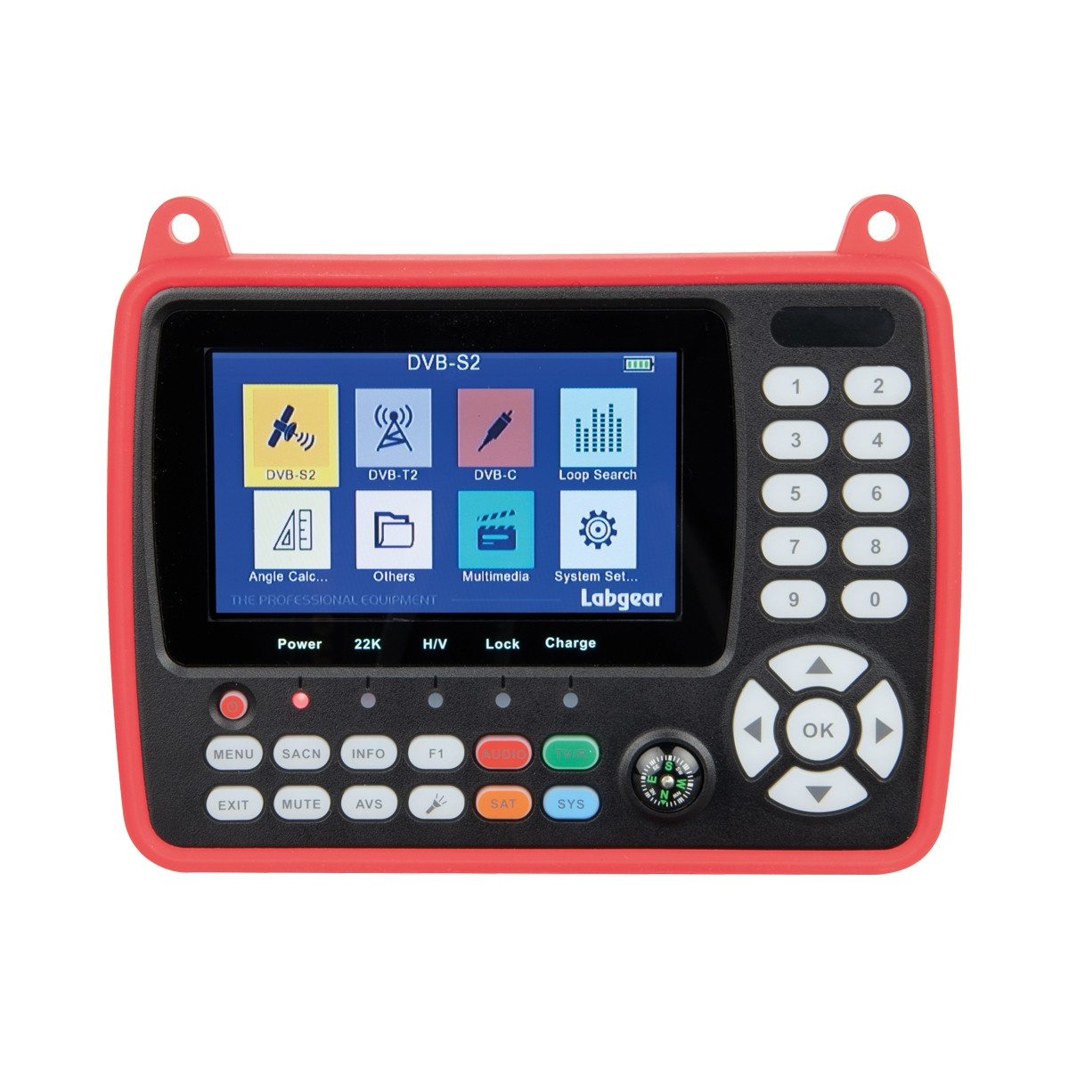 Labgear S501 Combo Signal Meter DVB-S2/T2 Sky Q™ Wideband Compatible