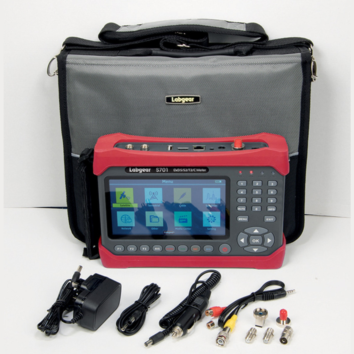 Labgear S701 Multi-Platform Signal Meter DVB-S2/T2/C Sky Q™ Compatible