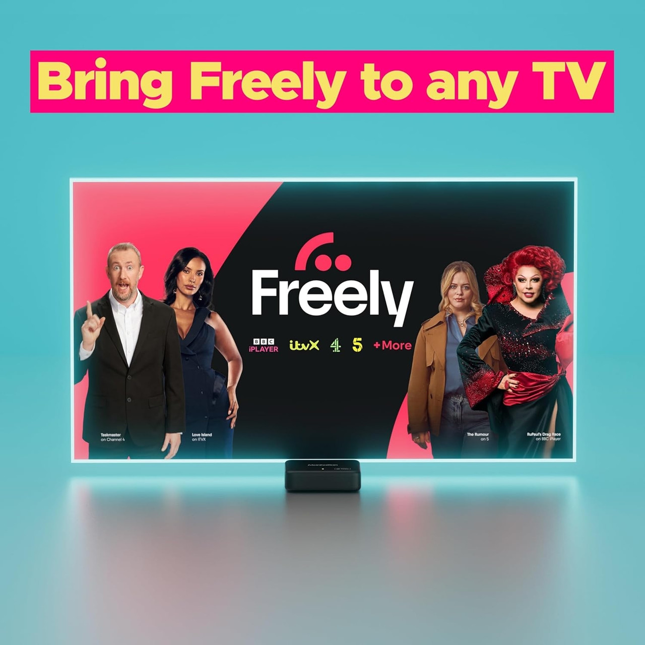 Manhattan Aero 4K TV Streamer with Freely