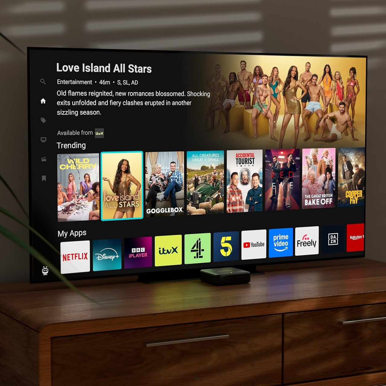 Manhattan Aero 4K TV Streamer with Freely