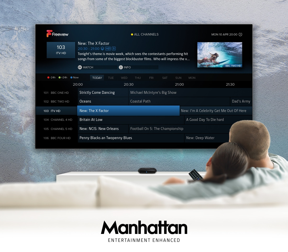 Manhattan T1 Freeview HD Receiver