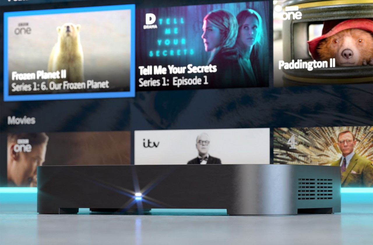 Manhattan T4-R Freeview Play 4K TV Smart Recorder 500GB