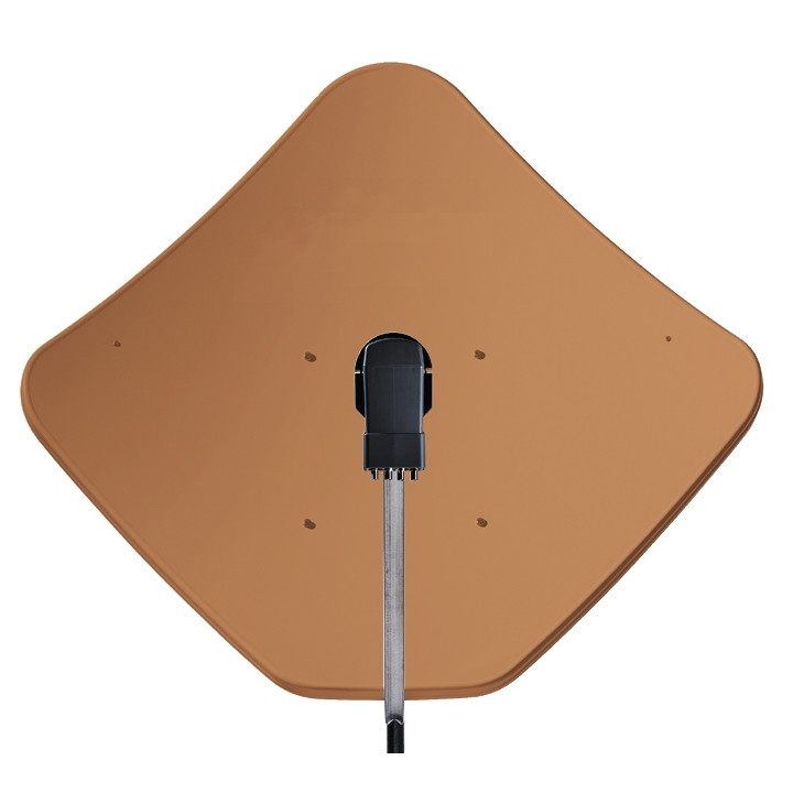 Fracarro 85cm Penta Brick Red Dish Aluminium
