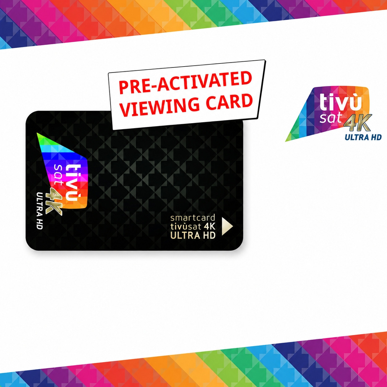 Tivusat Digiquest Q99 Official 4K UHD Italian Receiver and Card