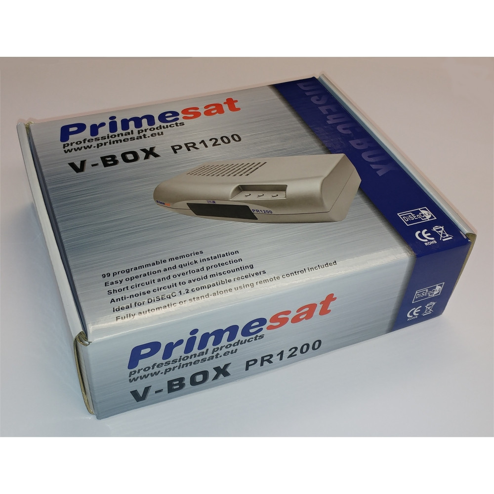 Primesat V-Box PR1200 DiSEqC 1.2 to 36 Volt Positioner Convertor