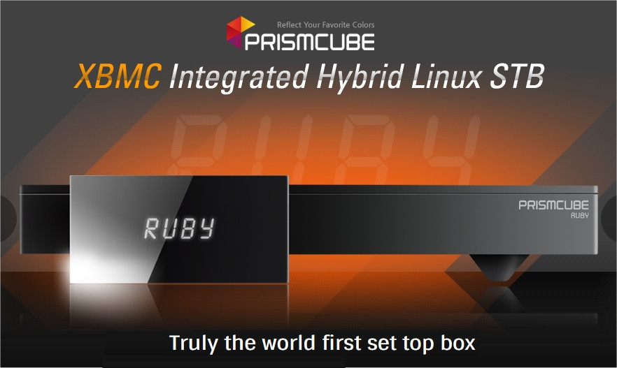 AB IPBox Prismcube Ruby Twin Tuner Satellite Android OS 1TB