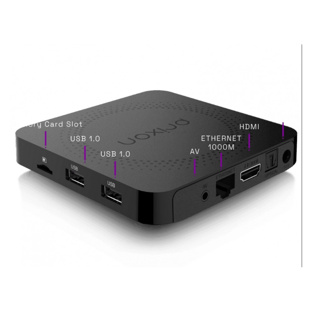 Prixon Alpha Plus 4K Android Set Top Box