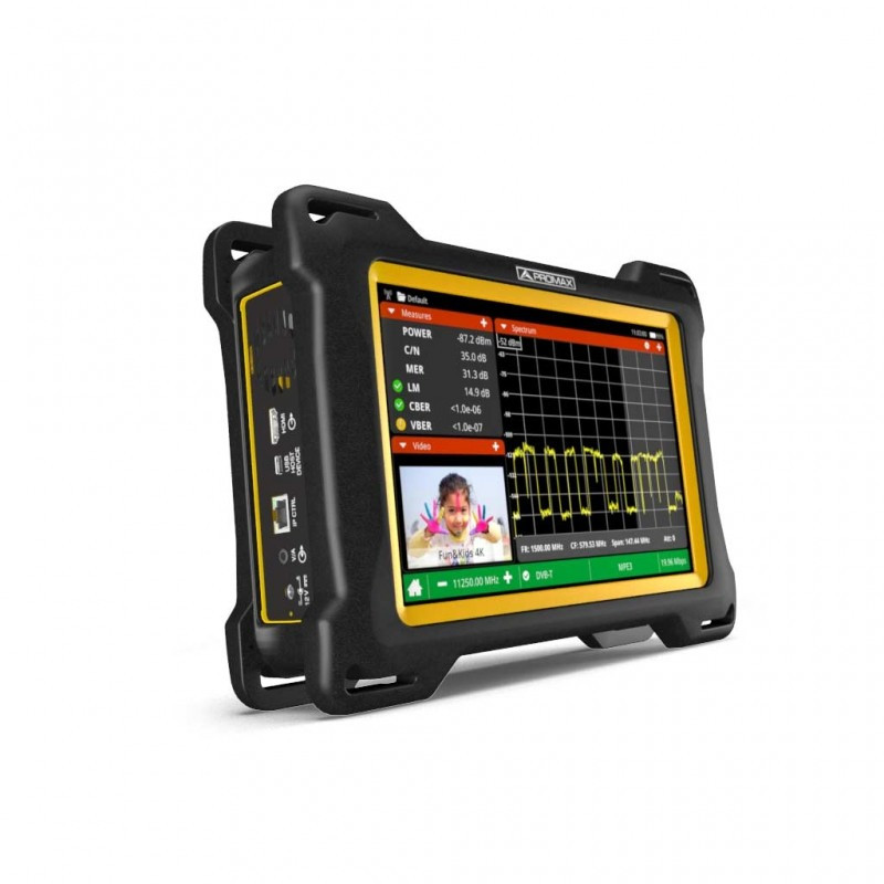 Promax ATLAS NG DVB and ATSC3.0 Universal Broadcast Analyzer