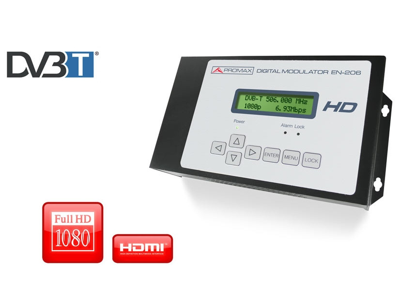 Promax EN-206 Lite High Definition DVB-T Digital Modulator
