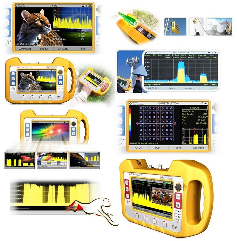 Promax HD Ranger+ High Definition TV Analyser