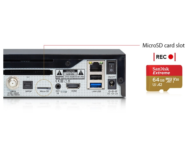 PULSe 4K Mini UHD DVB-S2X Enigma2 Linux H265 2160p PVR Ready