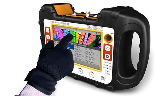 Promax Ranger Neo 2 Touch Screen Field Strength Meter