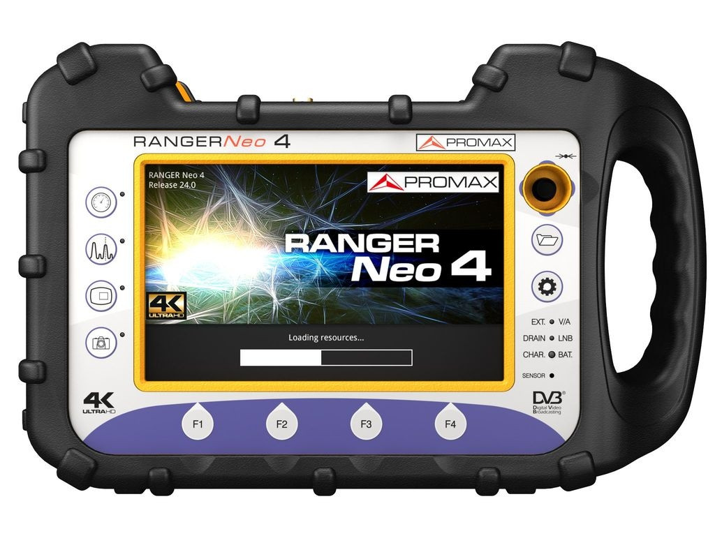 Promax Ranger Neo 4 Touch Screen Field Strength Meter and TV Analyser