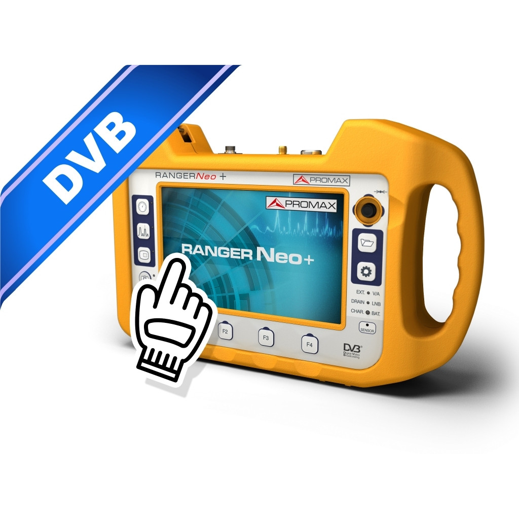 Promax Ranger Neo+ 'Fully Loaded' Touch Screen Field Strength Meter