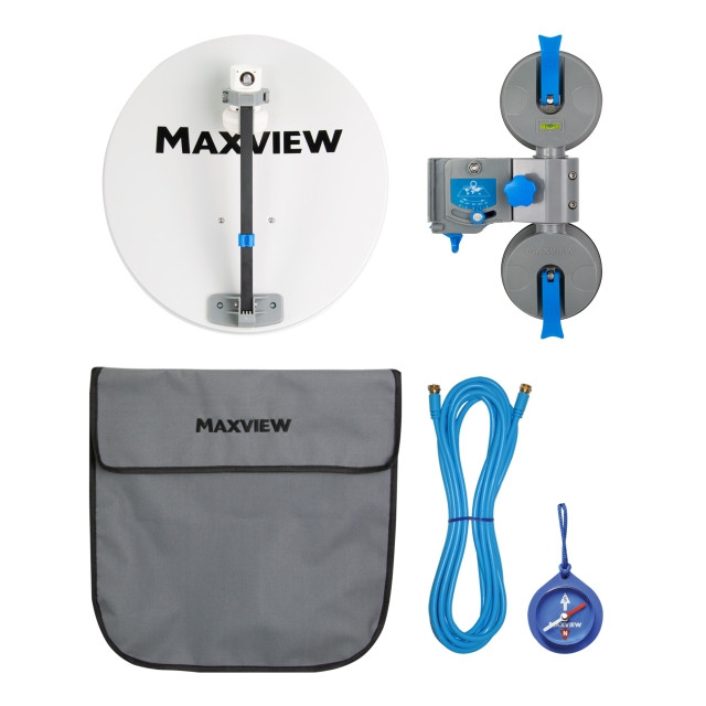 Remora Pro Portable Suction Mounted Satellite Antenna