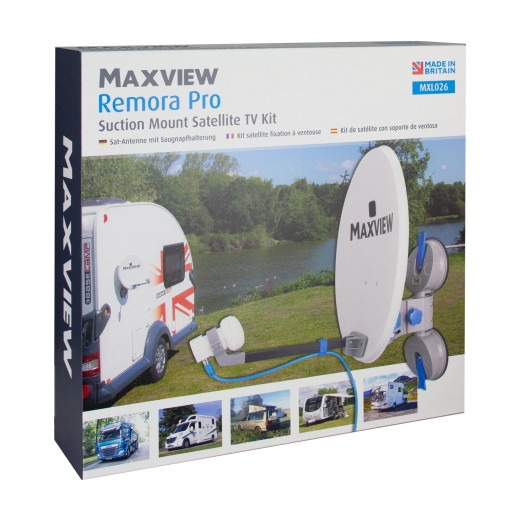 Remora Pro Portable Suction Mounted Satellite Antenna