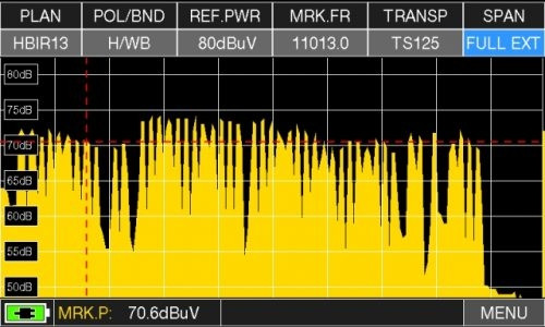 Rover TAB 5 ULTRA Wideband inc FIBRE Option Touch Screen Signal Analyser