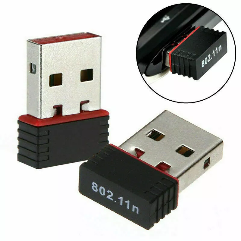 Realtek RTL8188CU WiFi Dongle 802.11n USB 2.0 Network Adapter 150Mbps