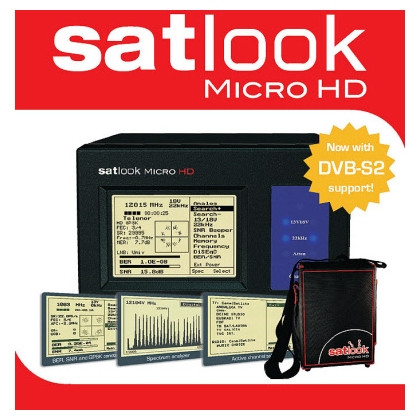Emitor Satlook Micro HD Color Satellite Meter with Spectrum