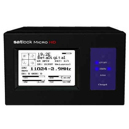 Emitor Satlook Micro HD Color Satellite Meter with Spectrum