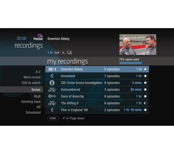 Humax HDR-1000S 500GB Freesat+ with Freetime HD Digital TV Recorder