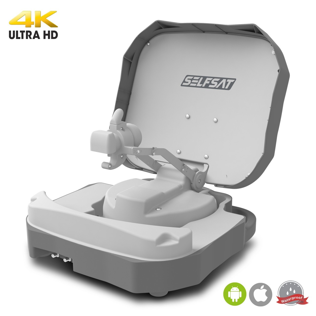 Selfsat Caravan Mobile Single Fully Automatic Satellite Antenna