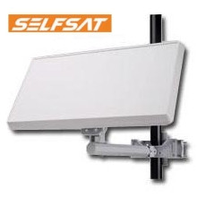 Selfsat Quad Output Flat Satellite Antenna H30D4