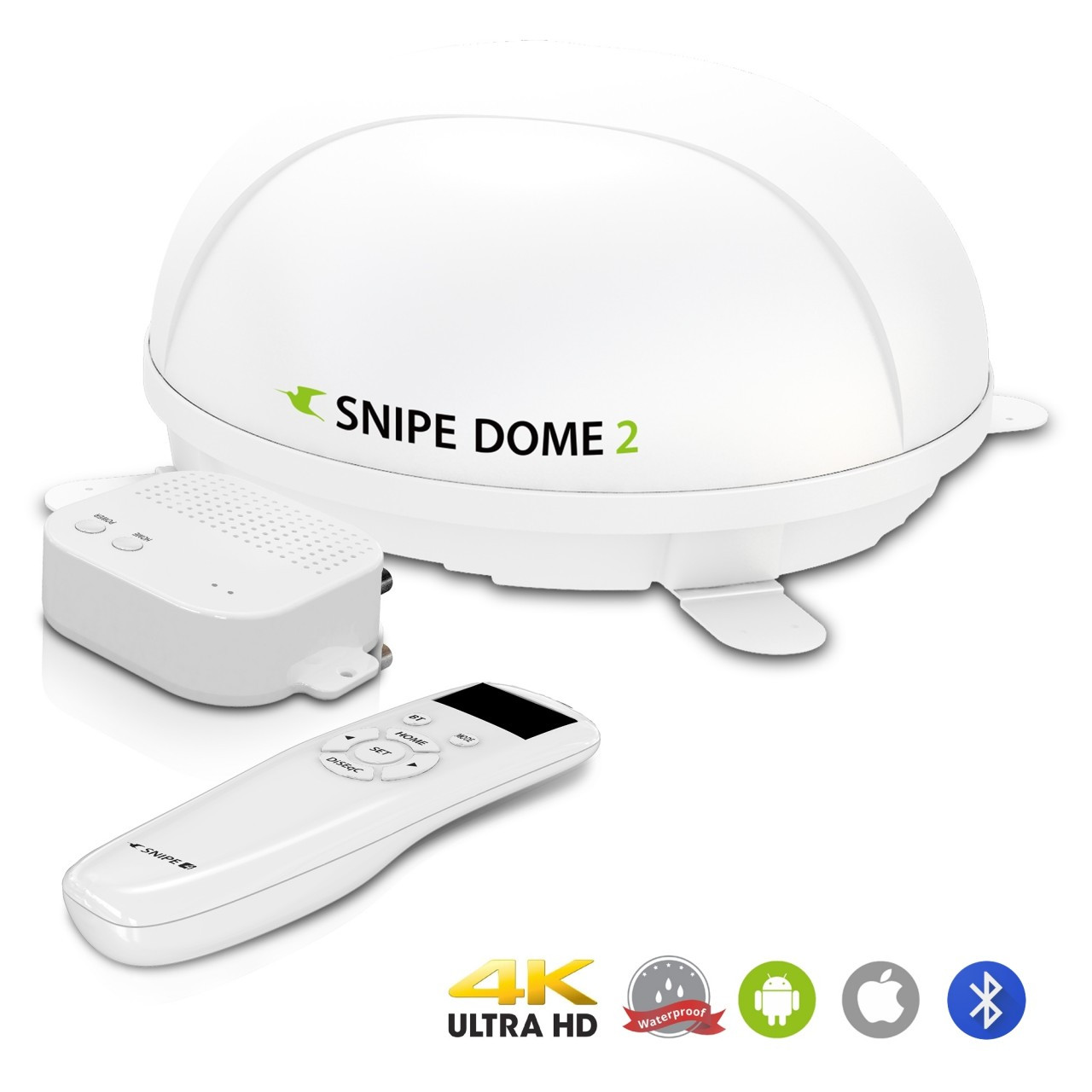 Selfsat SNIPE Dome 2 Twin with Bluetooth iOS Android Remote Control