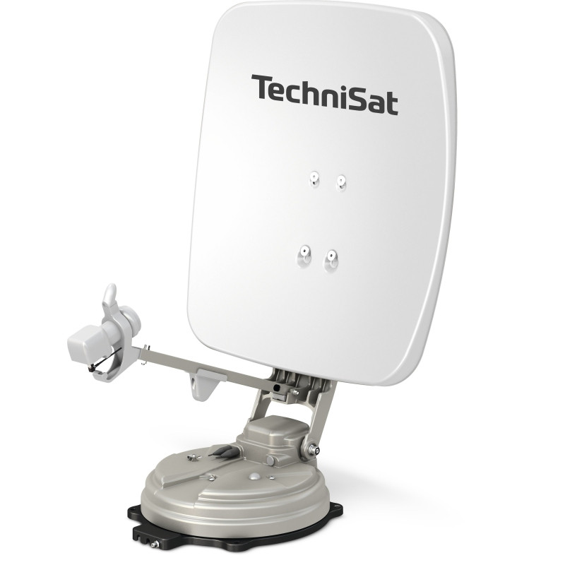 Technisat SKYRIDER 65 Single Polar White Fully Automatic Foldable Satellite Antenna