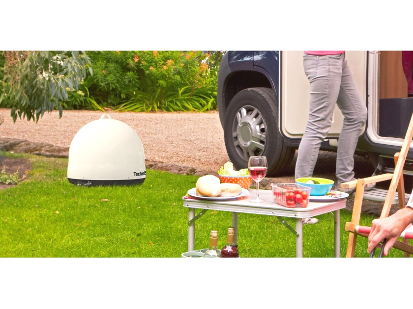 Technisat SKYRIDER DOME Single Automatic Portable Satellite Antenna