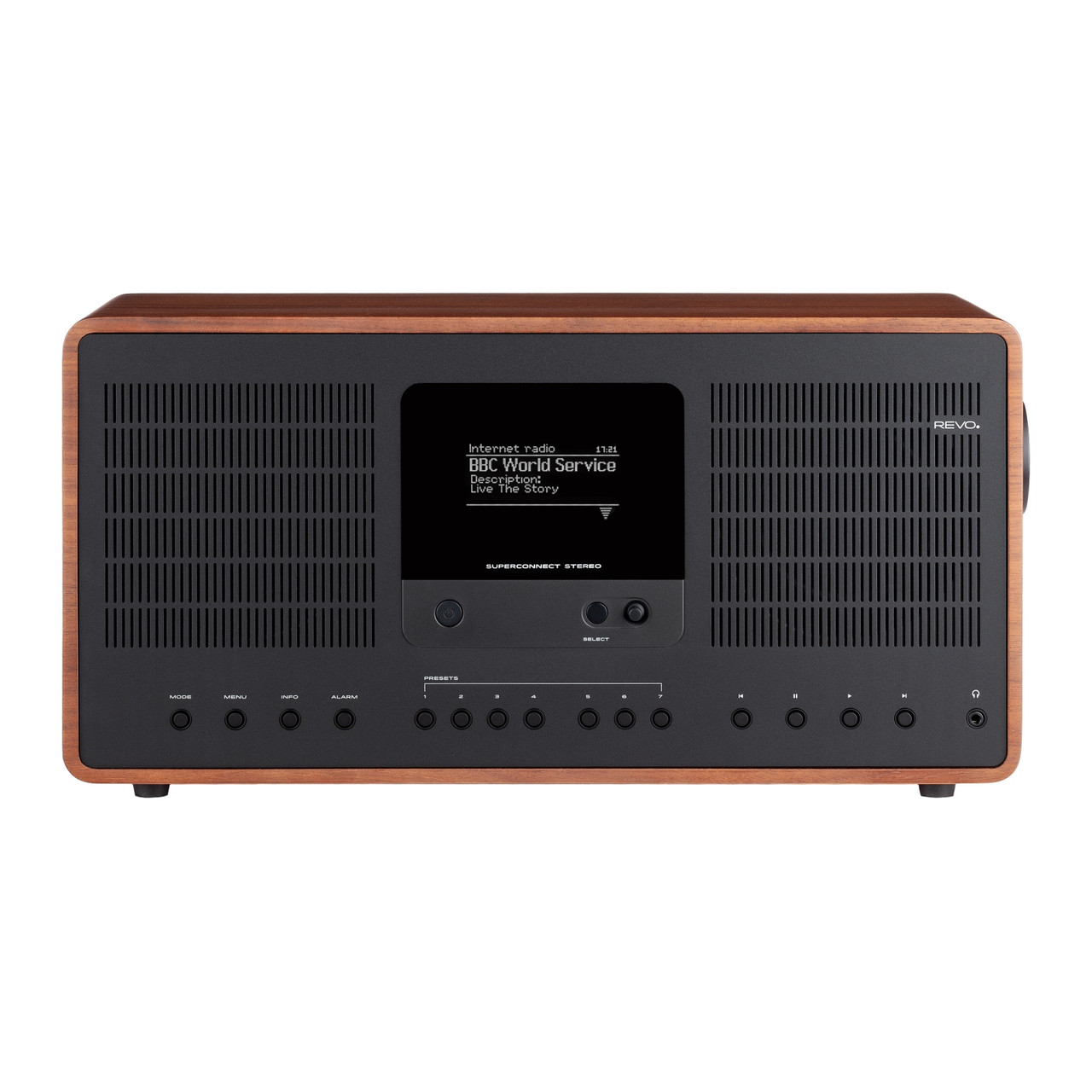 REVO SuperConnect Stereo Walnut/Black