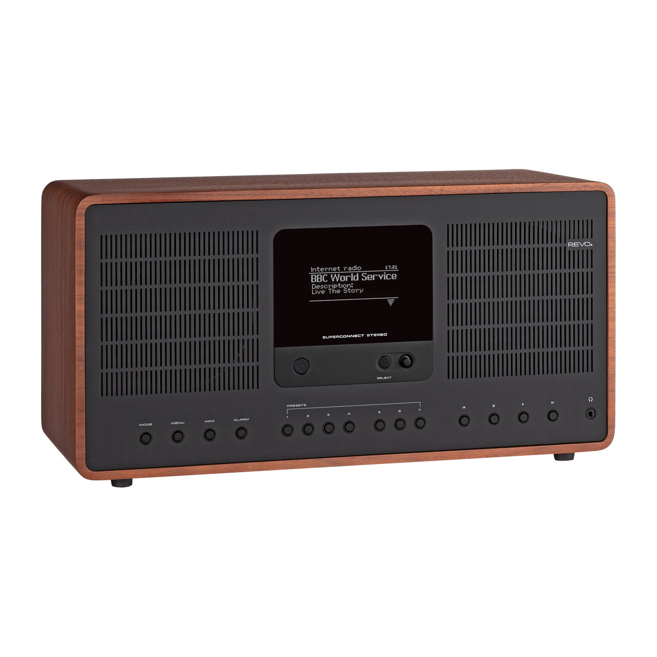 REVO SuperConnect Stereo Walnut/Black