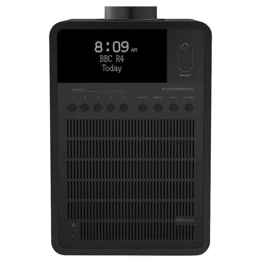 REVO SuperSignal DAB+ FM Radio with Bluetooth Shadow Edition