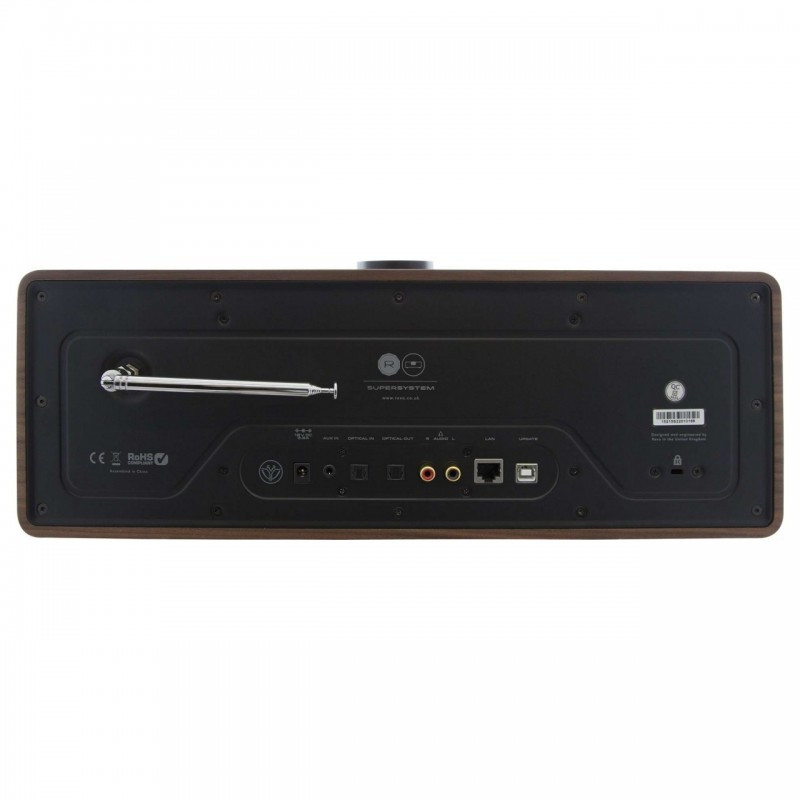 REVO SuperSystem DAB+ FM Radio Bluetooth Internet USB Walnut/Black