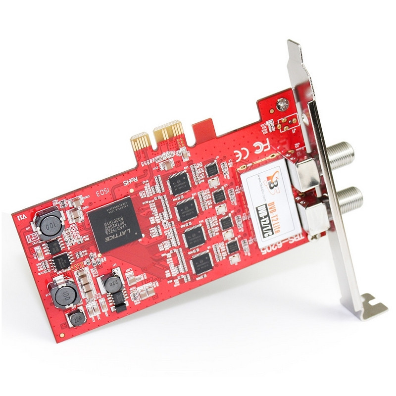 TBS6205SE DVB-T2/T/C Quad Tuner HD Terrestrial PCI Express Card