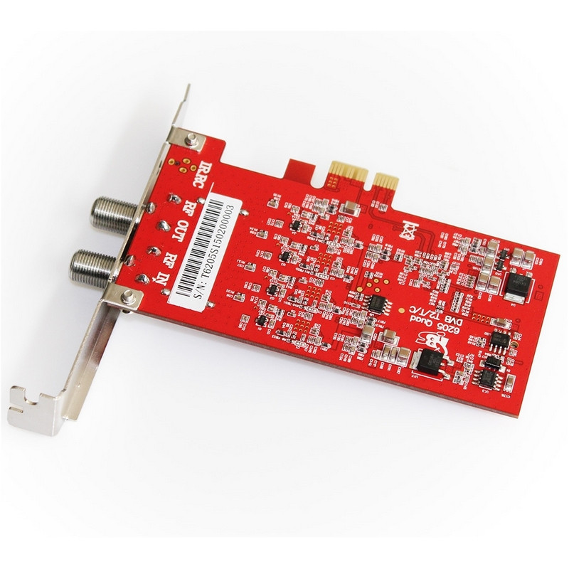TBS6205SE DVB-T2/T/C Quad Tuner HD Terrestrial PCI Express Card