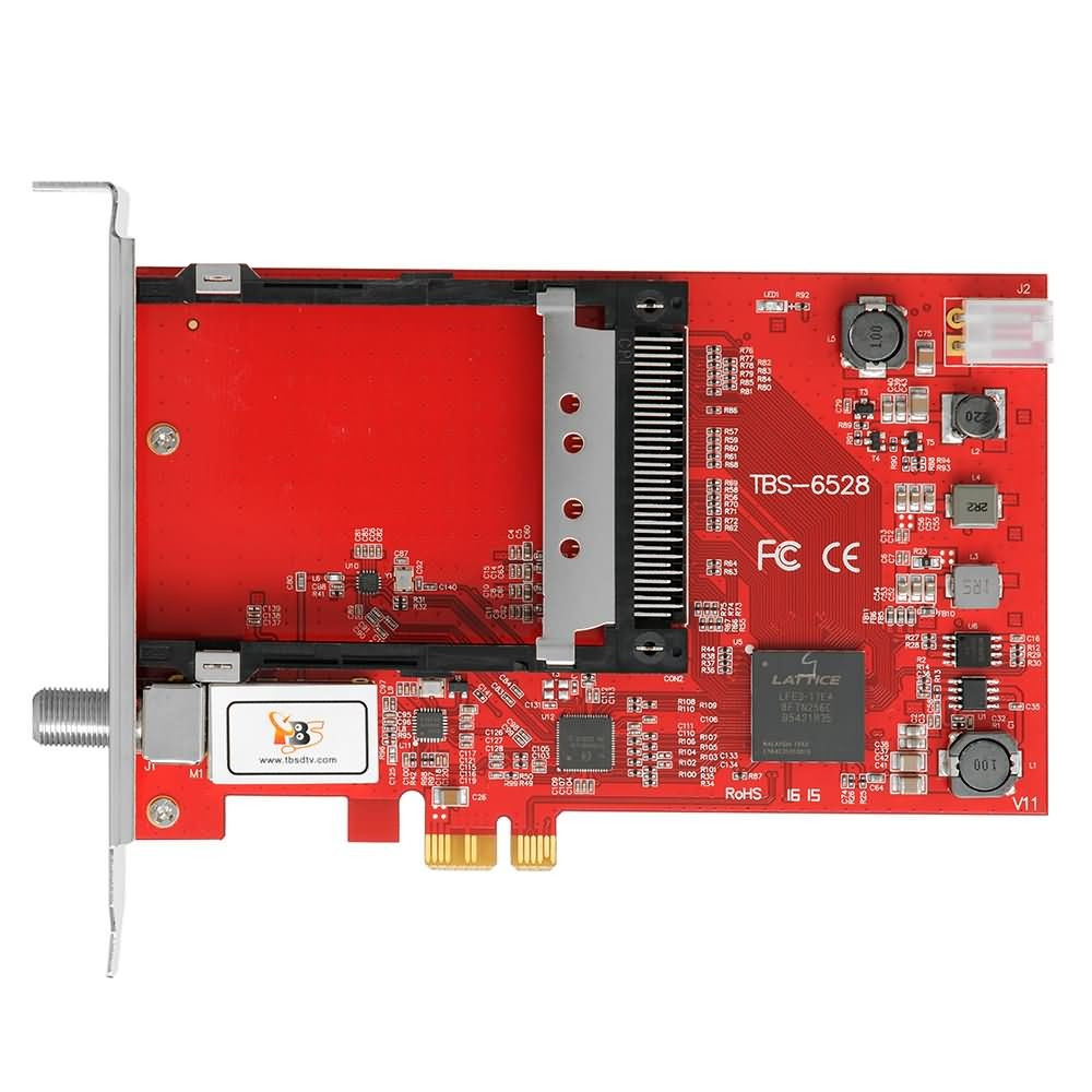 TBS6528 Multi Standard Common Interface TV Tuner PCI Express Card