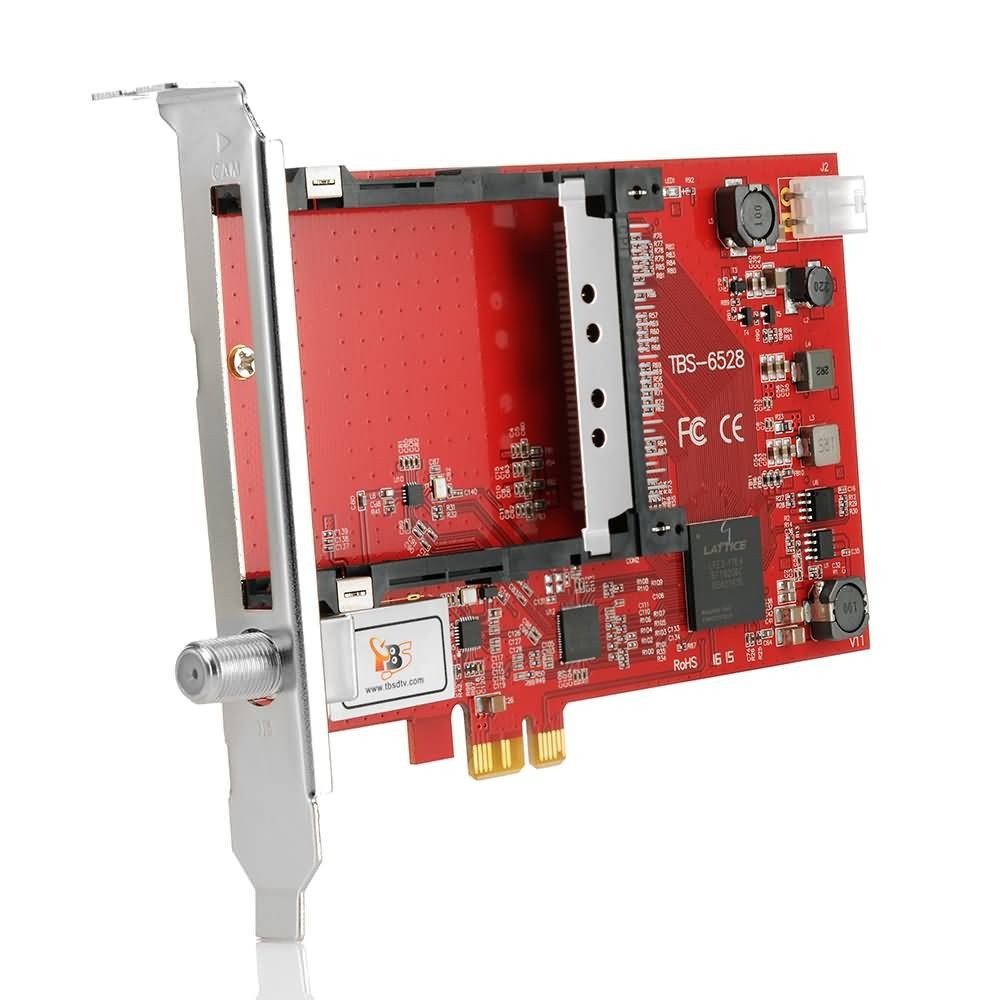 TBS6528 Multi Standard Common Interface TV Tuner PCI Express Card