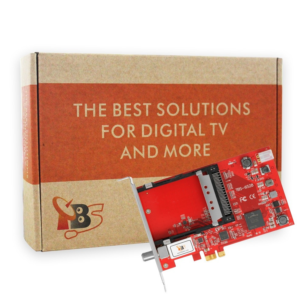 TBS6528 Multi Standard Common Interface TV Tuner PCI Express Card