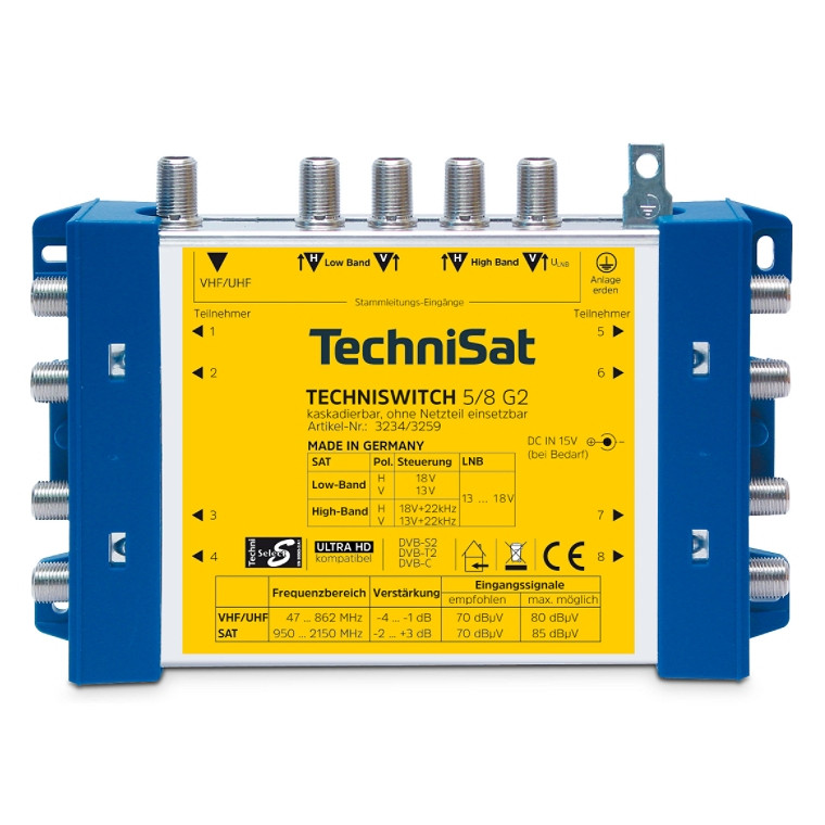 Technisat Techniswitch 5/8 G2 Multiswitch
