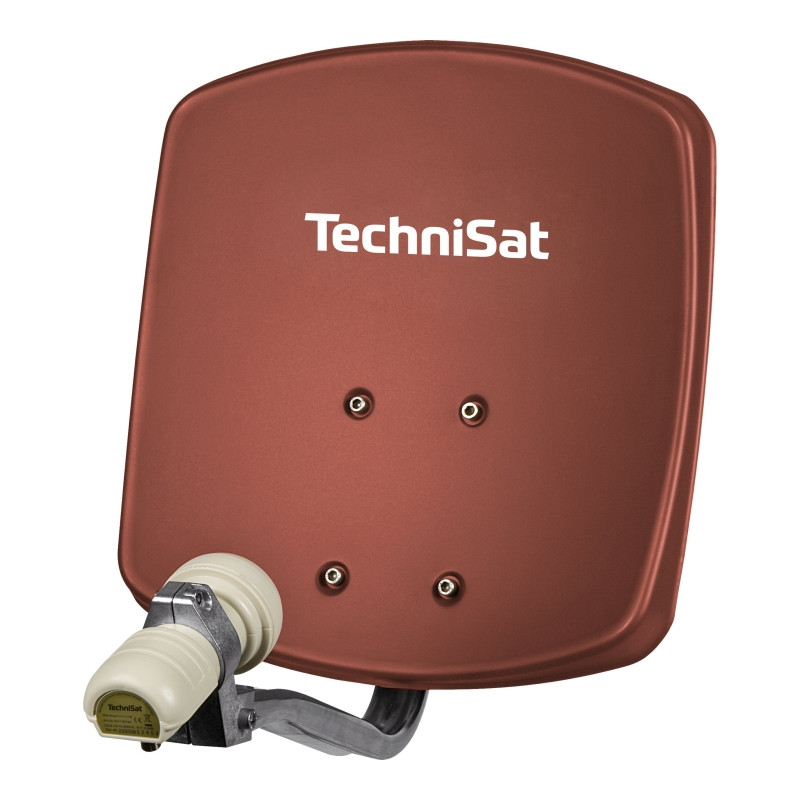 Technisat DIGIDISH 33 Aluminium Satellite Dish Kit Brick Red